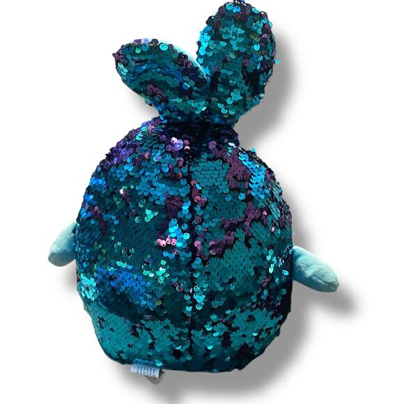 Walmart Ways to Celebrate Plush Bunny Rabbit Sequin Easter Stuffed Animal 12” - Picture 9 of 13